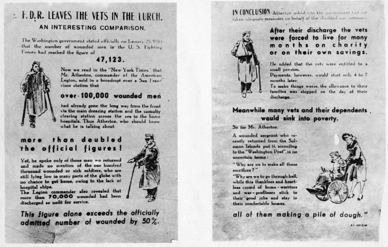 Illustration for article titled These Nazi Propaganda Leaflets Dropped on American Soldiers Are Nauseating